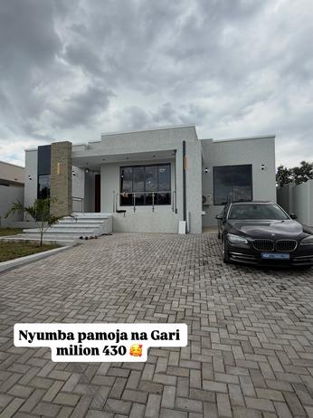 Nyumba ya vyumba vitatu inauzwa Goba Lastanza, Dar Es Salaam (600 sqm)