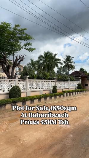 Kiwanja kinauzwa Bahari Beach, Dar Es Salaam sqm 1850