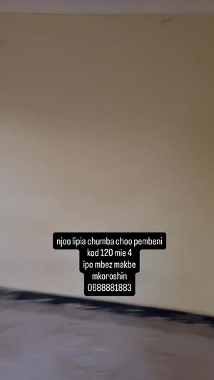 Nyumba ya chumba kimoja inapangishwa Mbezi Mkoroshini, Dar Es Salaam
