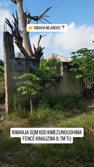 Kiwanja kinauzwa Mlandizi, Pwani sqm 600
