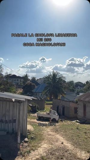 Kiwanja kinauzwa Goba Kinzudi, Dar Es Salaam sqm 891 Kiwanja kinauzwa Goba Kinzudi, Dar Es Salaam sqm 891