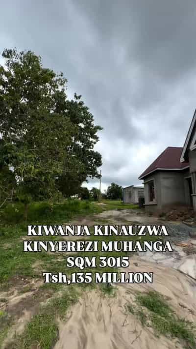 Kiwanja kinauzwa TABATA KINYEREZI MUHANGA, Dar Es Salaam (3015 sqm)