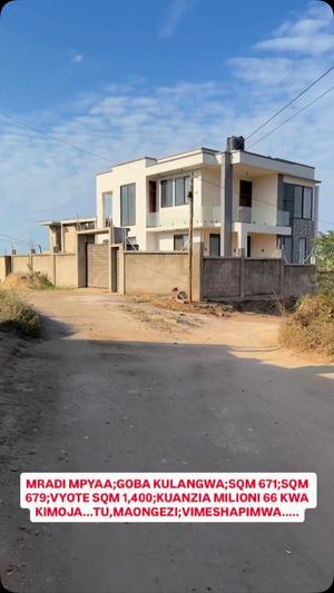 Residential Plot for Sale in Goba Kulangwa, Dar Es Salaam (1400 sqm)