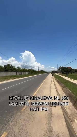 Plot for sale in Mbweni, Dar Es Salaam sqm 3600