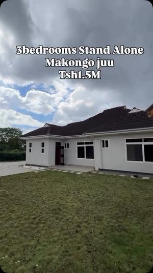 Nyumba ya vyumba vitatu inapangishwa Makongo Juu, Dar Es Salaam Nyumba ya vyumba vitatu inapangishwa Makongo Juu, Dar Es Salaam