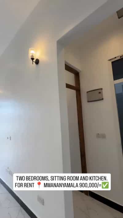 Apartment ya vyumba viwili inapangishwa Mwananyamala, Dar Es Salaam