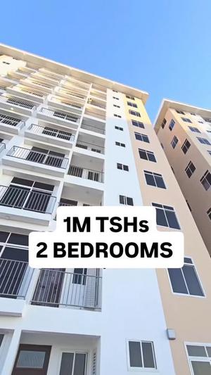 Apartment ya vyumba viwili inapangishwa Kawe, Dar Es Salaam