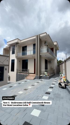Nyumba ya vyumba vinne inapangishwa Goba Njia Nne, Dar Es Salaam