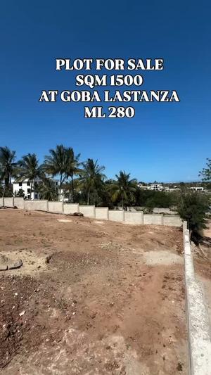 Kiwanja kinauzwa Goba Lastanza, Dar Es Salaam (1500 sqm) Kiwanja kinauzwa Goba Lastanza, Dar Es Salaam (1500 sqm)