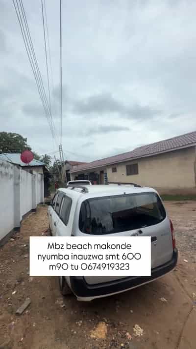 Nyumba inauzwa Mbz Beach Makonde, Lindi (600 sqm) Nyumba inauzwa Mbz Beach Makonde, Lindi (600 sqm)