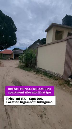 3 Bedrooms House for Sale in Kibugumo, Dar Es Salaam (400 sqm)
