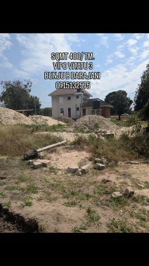 Kiwanja kinauzwa Bunju B Darajani, Dar Es Salaam sqm 400 Kiwanja kinauzwa Bunju B Darajani, Dar Es Salaam sqm 400