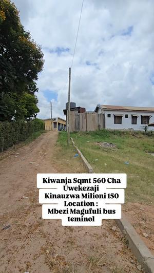 Residential Plot for Sale in Mbezi Mwisho Magufuli Bus Terminal, Dar Es Salaam (560 sqm)