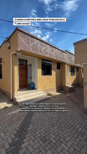 1 Bedroom House for Rent in Goba Mageti, Dar Es Salaam