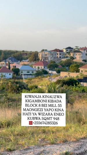 Plot for sale in Kibada, Dar Es Salaam sqm 948 Plot for sale in Kibada, Dar Es Salaam sqm 948