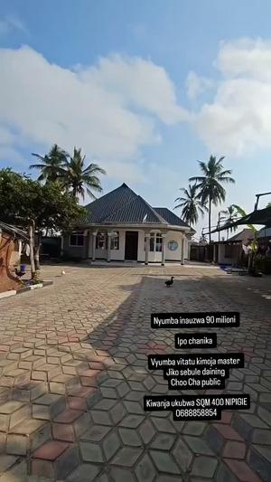 Nyumba ya vyumba vitatu inauzwa Chanika, Dar Es Salaam (400 sqm)