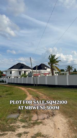 Plot for sale in Mbweni, Dar Es Salaam sqm 2100