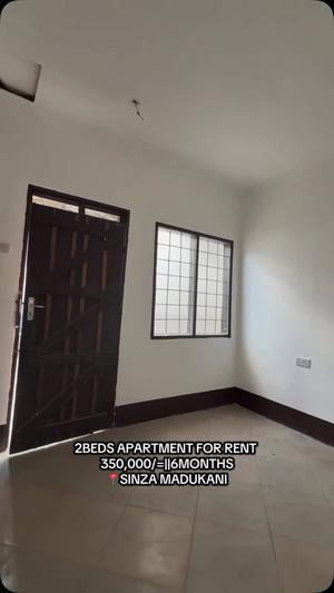 Apartment ya vyumba viwili inapangishwa Sinza Madukani, Dar Es Salaam Apartment ya vyumba viwili inapangishwa Sinza Madukani, Dar Es Salaam
