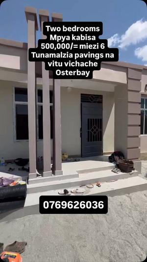 Nyumba ya vyumba viwili inapangishwa Osterbay, Dar Es Salaam Nyumba ya vyumba viwili inapangishwa Osterbay, Dar Es Salaam