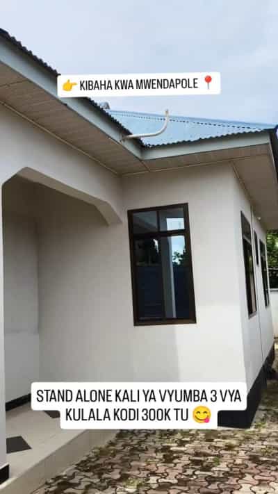 Nyumba ya vyumba vitatu inapangishwa Kibaha Kwa Mfipa, Pwani Nyumba ya vyumba vitatu inapangishwa Kibaha Kwa Mfipa, Pwani