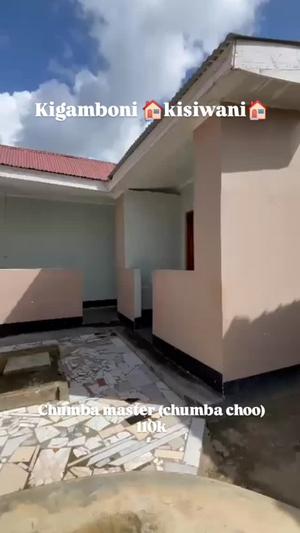 Nyumba ya chumba kimoja inapangishwa Kigamboni Kisiwani, Dar Es Salaam