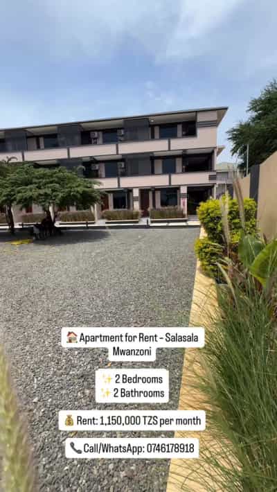 Apartment ya vyumba viwili inapangishwa Salasala Mwanzoni, Dar Es Salaam
