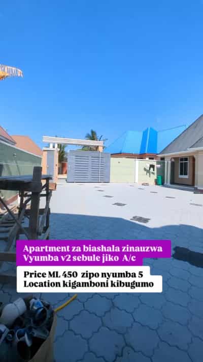 Apartment ya vyumba viwili inauzwa Kibugumo, Kigamboni, Dar Es Salaam (900 sqm)