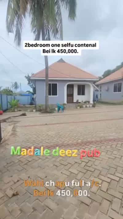 2 Bedrooms House for Rent in Madale Deez Pub, Dar Es Salaam