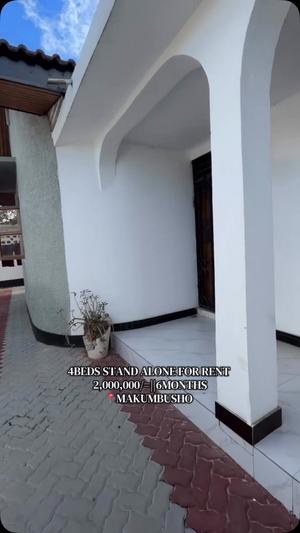 Nyumba ya vyumba vinne inapangishwa Makumbusho, Dar Es Salaam Nyumba ya vyumba vinne inapangishwa Makumbusho, Dar Es Salaam