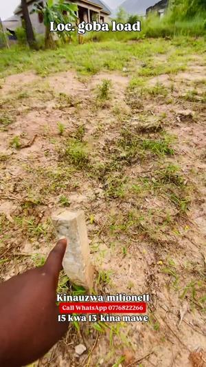 Kiwanja kinauzwa Goba Nash Park, Dar Es Salaam sqm 195