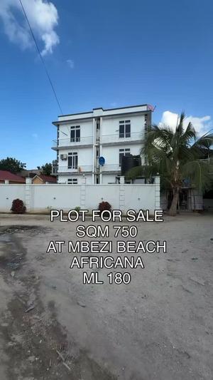 Kiwanja kinauzwa Mbezi Beach Africana, Dar Es Salaam (750 sqm) Kiwanja kinauzwa Mbezi Beach Africana, Dar Es Salaam (750 sqm)