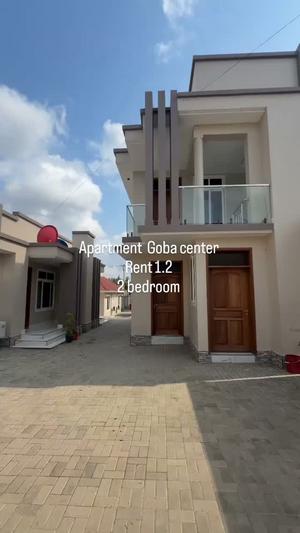 Apartment ya vyumba viwili inapangishwa Goba Center, Dar Es Salaam