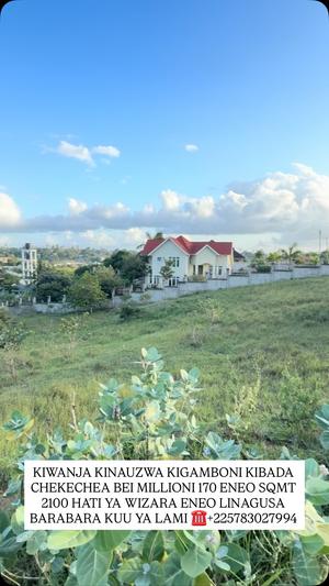 Kiwanja kinauzwa Kibada, Dar Es Salaam sqm 2100 Kiwanja kinauzwa Kibada, Dar Es Salaam sqm 2100