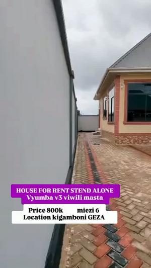 Nyumba ya vyumba vitatu inapangishwa Kigamboni, Dar Es Salaam Nyumba ya vyumba vitatu inapangishwa Kigamboni, Dar Es Salaam