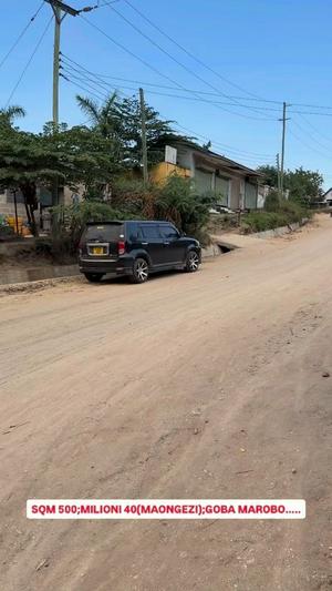 Kiwanja kinauzwa Goba Marobo, Dar Es Salaam sqm 500 Kiwanja kinauzwa Goba Marobo, Dar Es Salaam sqm 500
