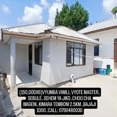 Apartment ya vyumba viwili inapangishwa Kimara Temboni, Dar Es Salaam