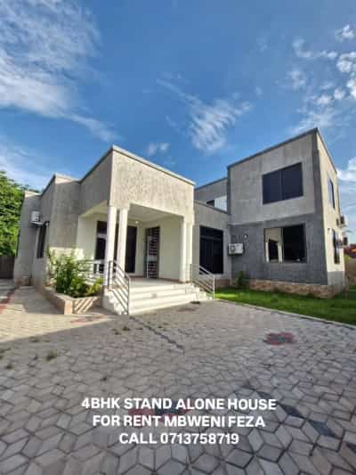 Nyumba ya vyumba vinne inapangishwa Mbweni Feza, Dar Es Salaam