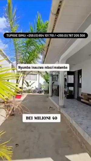 Nyumba ya vyumba viwili inauzwa Mbezi Malamba Mawili, Dar Es Salaam (400 sqm) Nyumba ya vyumba viwili inauzwa Mbezi Malamba Mawili, Dar Es Salaam (400 sqm)
