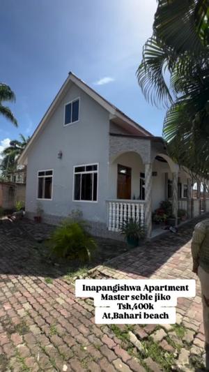 Apartment ya chumba kimoja inapangishwa Bahari Beach, Dar Es Salaam