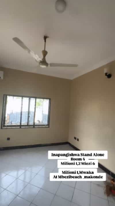 Apartment ya vyumba vinne inapangishwa Mbezi Beach Makonde, Dar Es Salaam