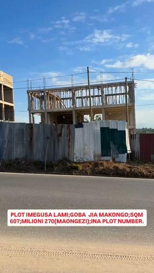 Residential Plot for Sale in Goba Njia Makongo, Dar Es Salaam (607 sqm)