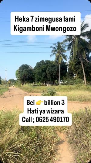 Kiwanja kinauzwa Kigamboni, Dar Es Salaam acre 7 Kiwanja kinauzwa Kigamboni, Dar Es Salaam acre 7