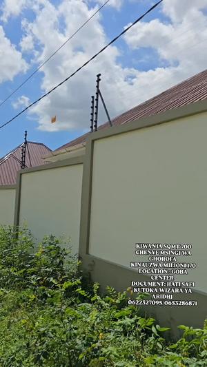 Kiwanja kinauzwa Goba Center, Dar Es Salaam (700 sqm)