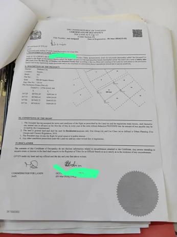 Kiwanja kinauzwa Ntyuka, Dodoma sqm 980 Kiwanja kinauzwa Ntyuka, Dodoma sqm 980