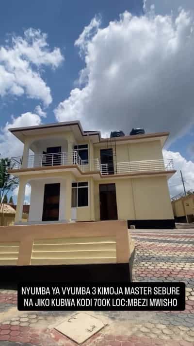 Nyumba ya vyumba vitatu inapangishwa Mbezi Mwisho, Dar Es Salaam