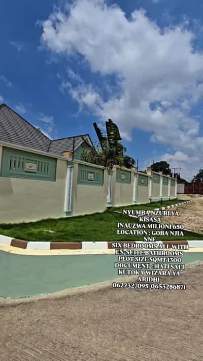 Nyumba ya vyumba vinne inauzwa GOBA NJIA NNE, Dar Es Salaam (500 sqm)