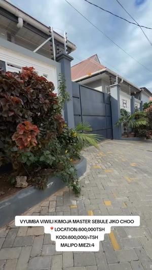 Nyumba ya vyumba viwili inapangishwa Kinondoni, Dar Es Salaam