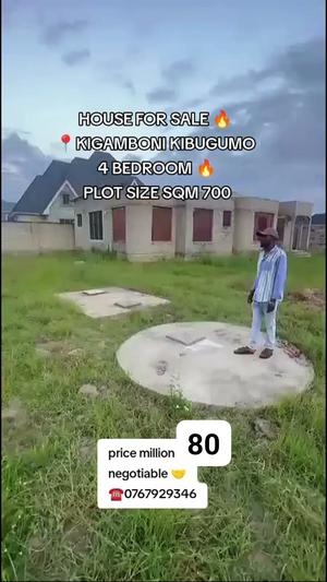 Kiwanja kinauzwa Kibugumo, Dar Es Salaam (700 sqm) Kiwanja kinauzwa Kibugumo, Dar Es Salaam (700 sqm)