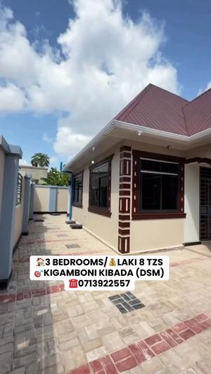 Nyumba ya vyumba vitatu inapangishwa Kibada, Dar Es Salaam Nyumba ya vyumba vitatu inapangishwa Kibada, Dar Es Salaam