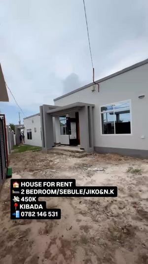 Nyumba ya vyumba viwili inapangishwa Kibada, Dar Es Salaam